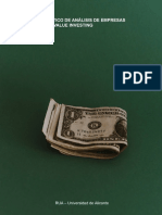 Manual Practico de Analisis de Empresas Enfocado Al Value Investing PDF