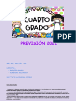 Previsión 2021 escuela primaria