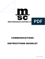 Communications Instructions Pattern