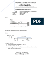 Soal Ujian Statika I 2021 PDF