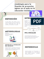 Póster Método Científico Pasos Infografia Escolar Pastel PDF