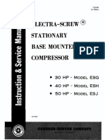 Wstationary Base Mounted: 30 HP-ESG - 40 HP - ESH