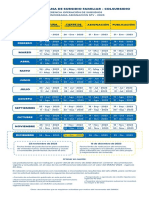 Cronograma de Postulacion y Asignacion de Subsidio de Vivienda Nueva PDF