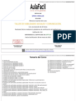 Taller de Habilidades Sociales y Comunicación PDF