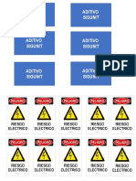 Señalizacion Tuberias y Cables