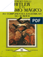 (Colecção Esfinge (Vol.55) ) Giorgio Galli - Hitler e o Nazismo Mágico - As Componentes Esotéricas Do III Reich-Edições 70 (1989) PDF