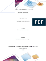 Tarea 5 - Ensayo Argumentativo - Gabriela Angulo