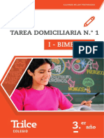 Tarea 1 - 3ero Año - I Bim PDF