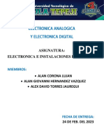 Resistores, capacitores, inductores y diodos en electrónica e instalaciones eléctricas
