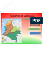 Regiónes de Colombia Jainer Buelvas Perez