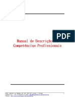 Manual de Descriao de Competencias Profissionais