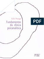 Resumo Fundamentos Da Clinica Psicanalitica Erik Porge