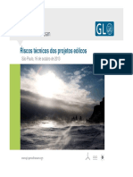 Riscos Técnicos Dos Projetos Eólicos - GLGarrardHassan PDF