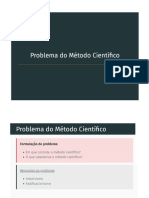 3 O Problema Do Metodo Cientifico - E@D