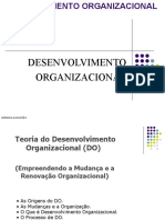 Desenvolvimento Organizacional e Mudança