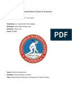 Diferencias Entre Derecho Constitucional y Derecho Politico