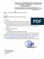 Pemberitahuan Administrasi UTS Semester 4 Kebidanan PDF