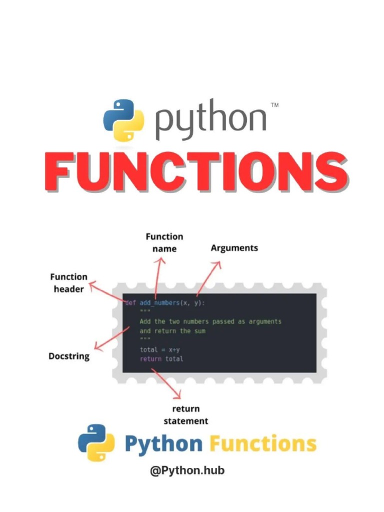 Funciones Python | PDF