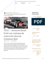 TDCi - Motores Diesel Ford Con Sistema de Inyección Directa Common Rail