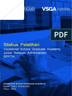 Silabus - Junior Network Administrator
