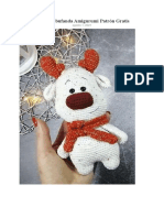 Reno Con Bufanda PDF Amigurumi Patron Gratis