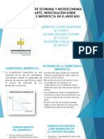 Segunda Parte Investigación Sobre Competencia e Imperfecta en El Mercado