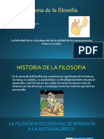 Historia de La Filosofia