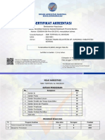 Sertifikat Akreditasi B