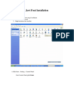 Install Jawi PDF
