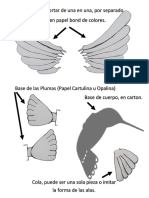 Plantilla Colibri