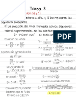 Termodinámica II. Tarea 3. DMRP