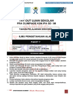 Paket Soal Olimpiade Ipa SD Xpert Bogor 7 PDF