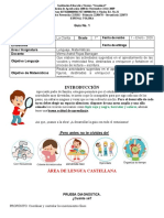 Guía N°1 Grado Primero Año 2021