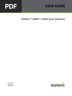 POSPac MMS LiDAR Tools User Manual