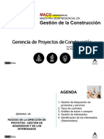 Maestría Semipresencial en Gestión de Proyectos de Construcción