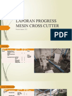 Laporan Progress Mesin Cross Cutter - 021124