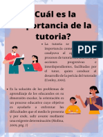 ¿Cuál Es La Importancia de La Tutoria PDF