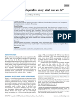 Yang Bisa Dilakukan Untuk Masalah Tidur Pada Pasien Operasi PDF