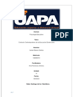 Contexto Contemporáneo de la Educación Dominicana