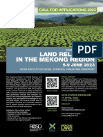 Poster - 2023 Summer School On Land Relations