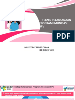 2022 Teknis Pelaksanaan Imunisasi HPV