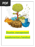 Disaster Managment