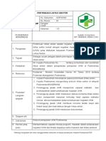 Sop Pertemuan Lintas Sektor