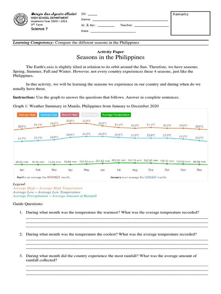 activity-seasons-in-the-philippines-pdf-pdf-precipitation-earth