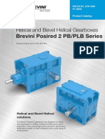 Brevini Helical Bevel Helical Gearboxes Posired 2 PB PLB Series - 2022