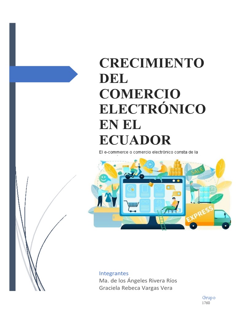 Crecimiento Del Comercio Electrónico en El Ecuador | PDF | Comercio ...