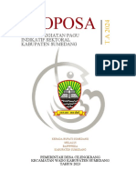 Proposal Pagu Indikatif Sektoral Kabupaten Sumedang Tahun 2024