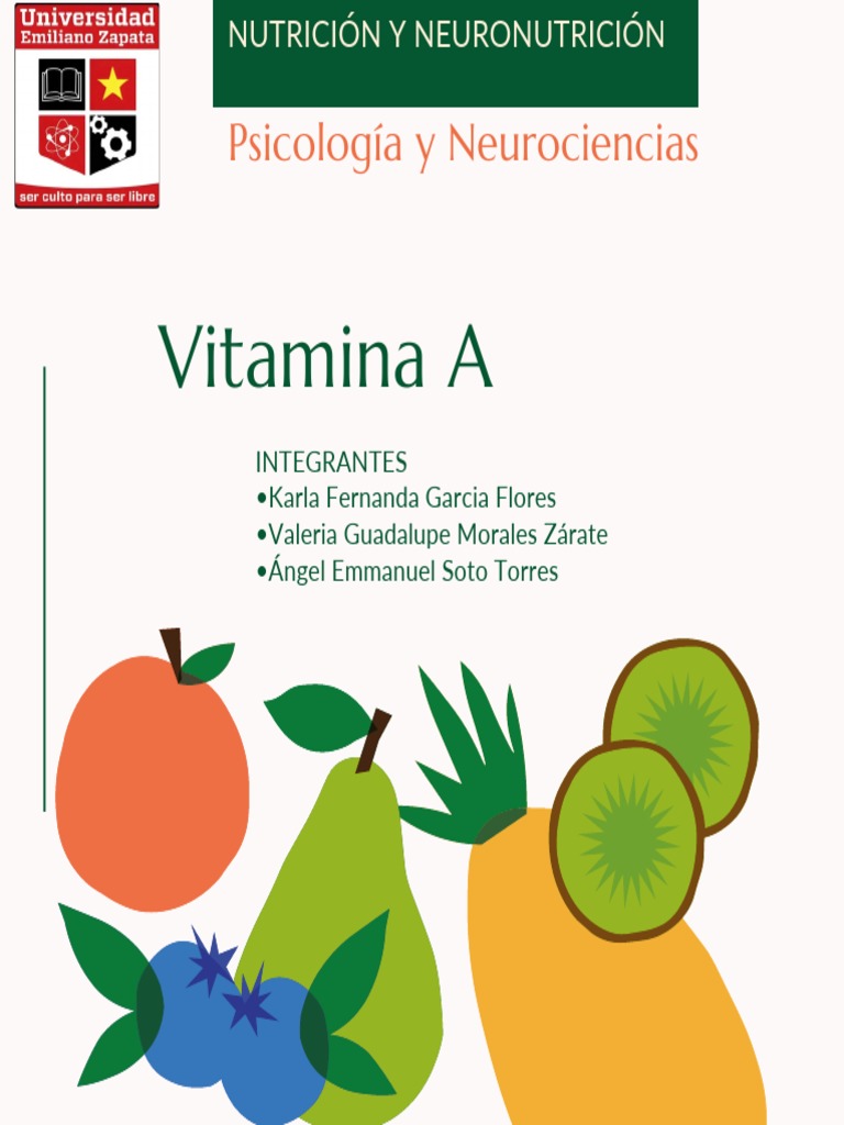Vitamina A Pdf Pdf Vitamina A Vitamina