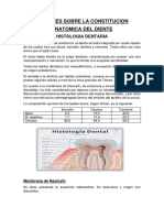 Nociones Sobre La Constitucion Anatomica Del Diente PDF