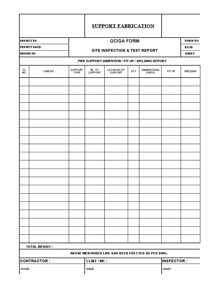 QC Form 15 | PDF image.